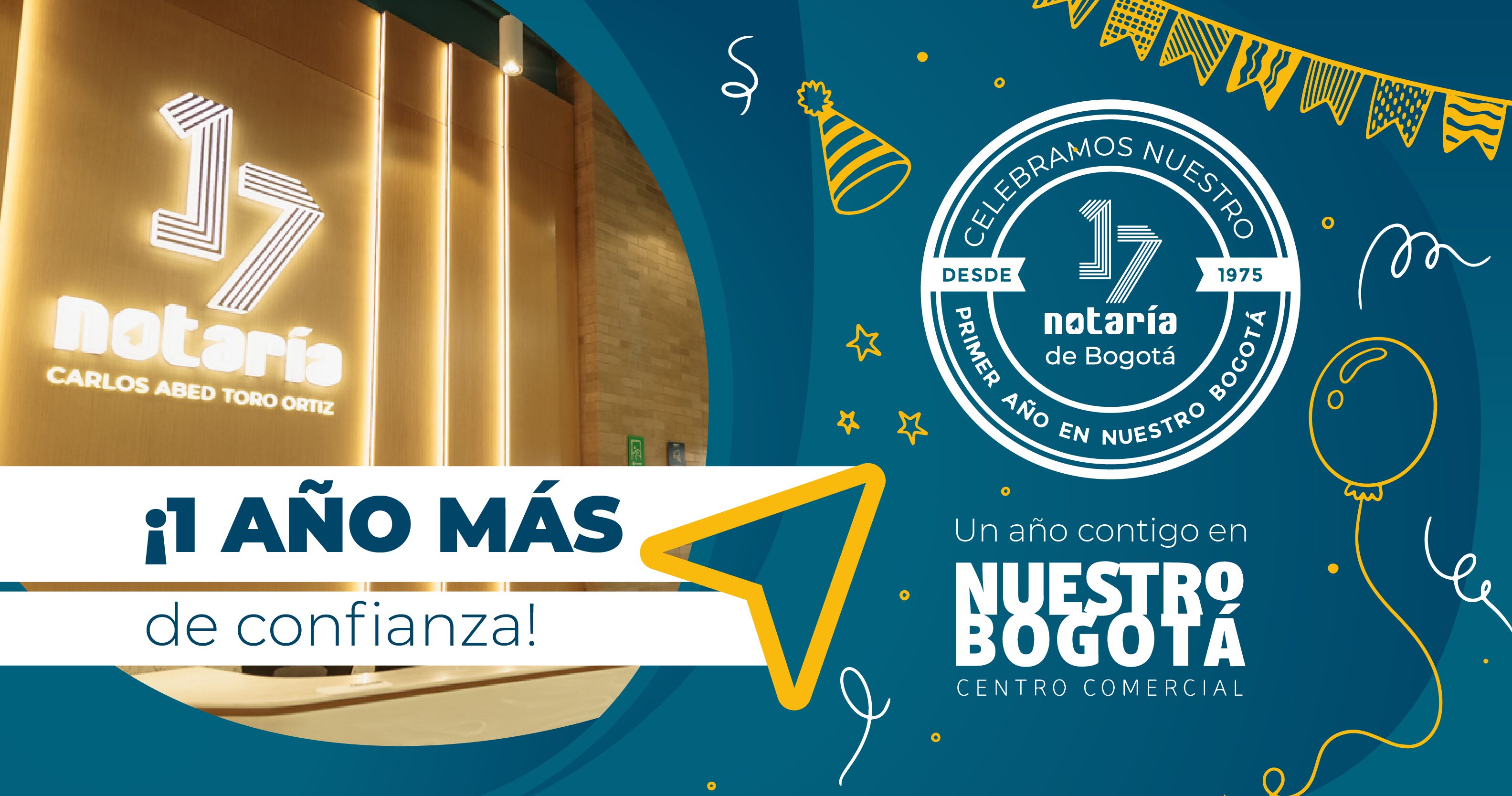 Home Notaría 17 Bogota aniversario